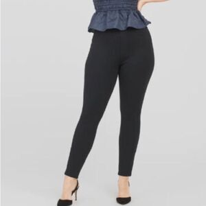 SPANX Perfect Ponte High-Rise Ankle Pant slimming basic black plus SiZe 1X